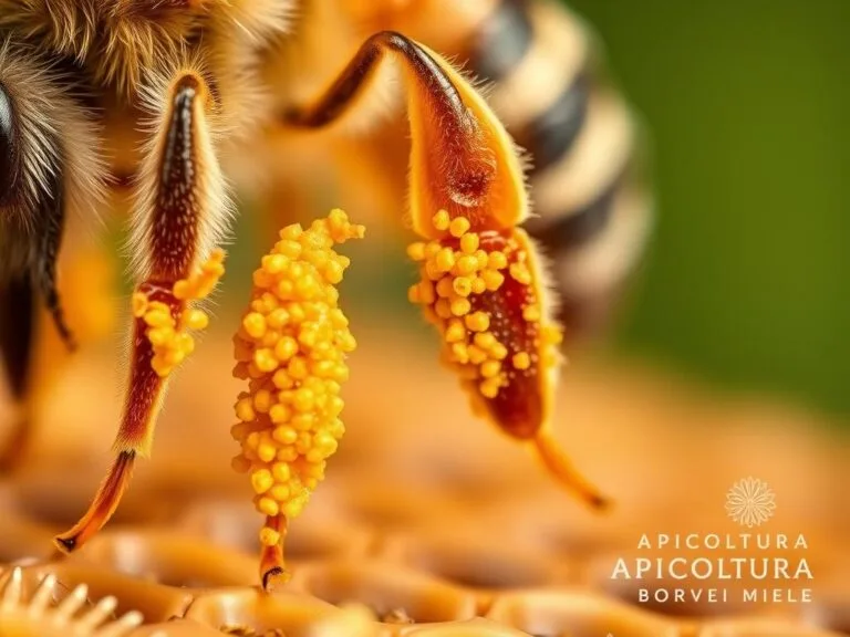 Il Ruolo delle Zampe nelle Api: Perché Sono Così Importanti Raccolta Polline?