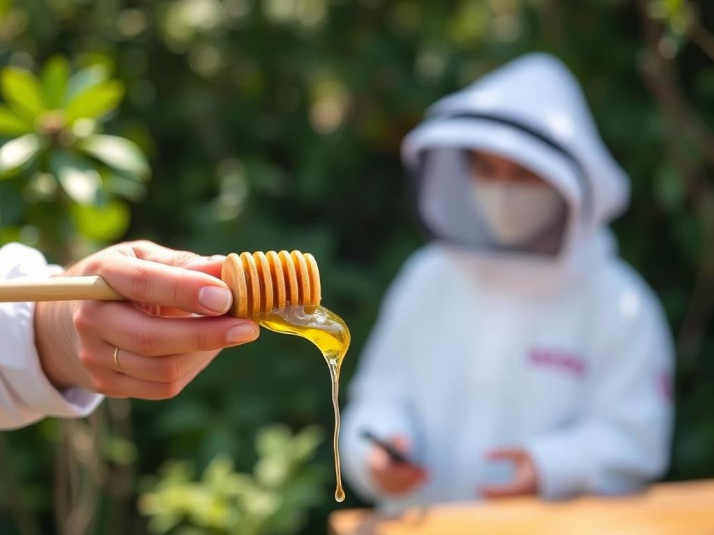 Immagina di assaggiare il miele fresco prodotto localmente grazie all'apicoltura urbana.