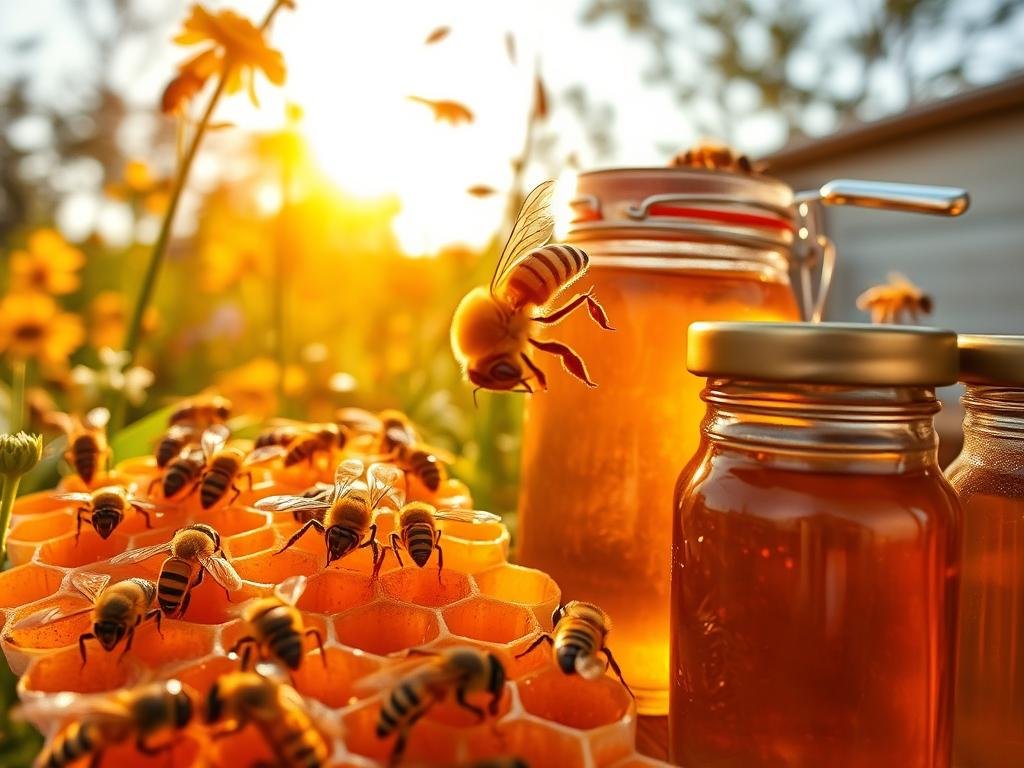 Immagina un'azienda apistica che produce miele di alta qualità Immagina un'azienda apistica che produce miele di alta qualità