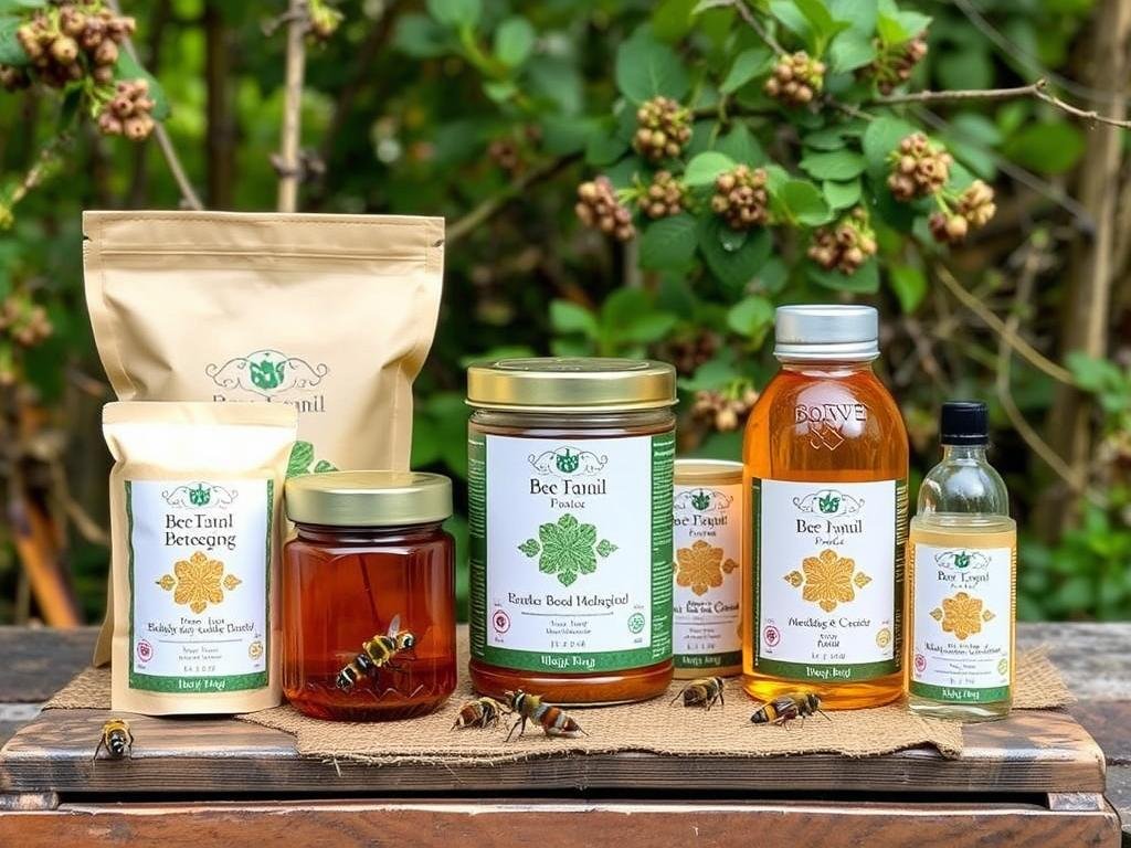 Immagine dei prodotti di apicoltura biologica Borvei Bologna