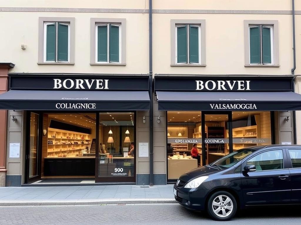 Immagine dei punti vendita Borvei a Bologna e Savigno Valsamoggia