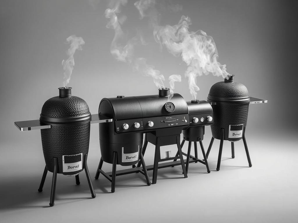 Immagine della gamma di affumicatori Borvei