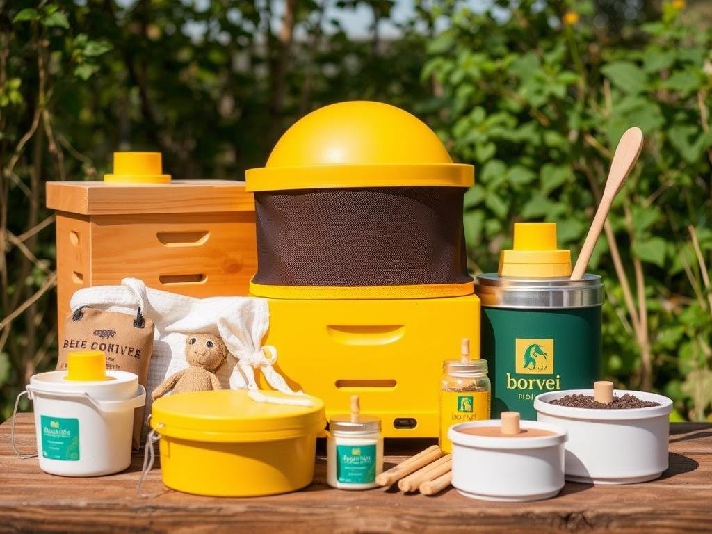 Immagine della gamma di prodotti per apicoltura Borvei