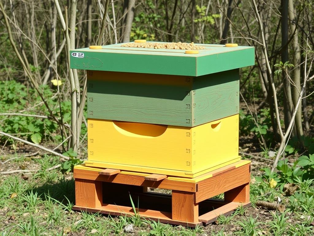 Immagine dell'arnia Top Bar