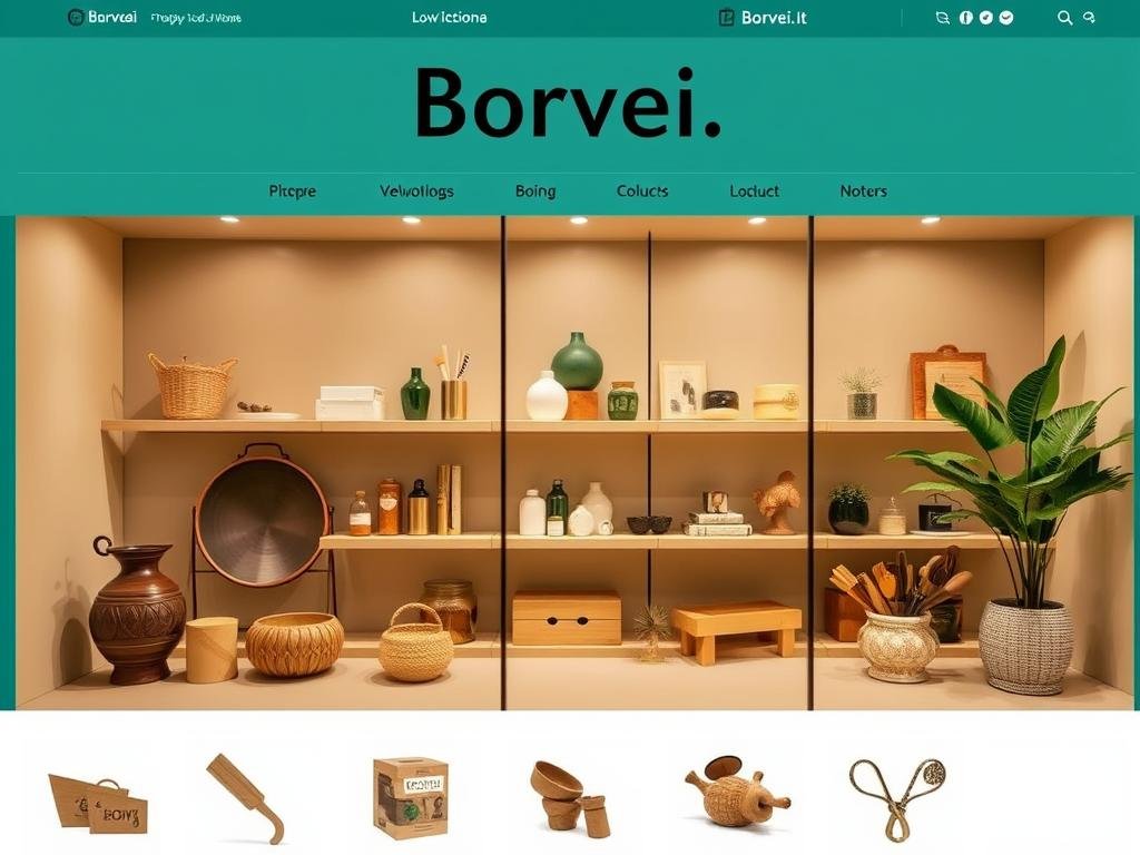 Immagine dello shop online Borvei.it con una selezione di prodotti Immagine dello shop online Borvei.it con una selezione di prodotti