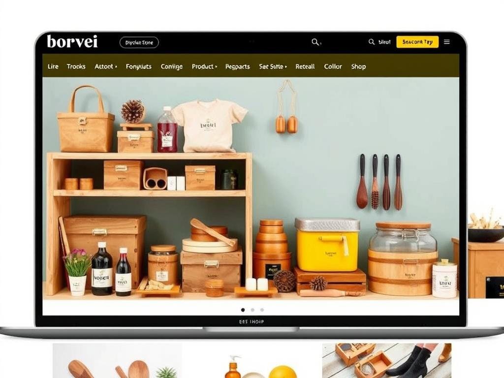 Immagine dello shop online di Borvei con una varietà di prodotti per l'apicoltura urbana