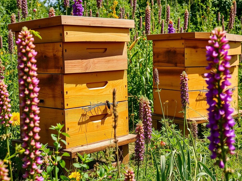 Immagine di arnie stanziali