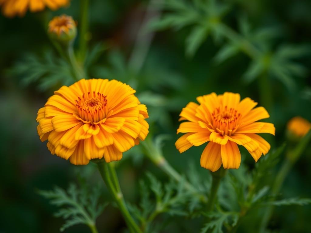 Immagine di calendula in fiore