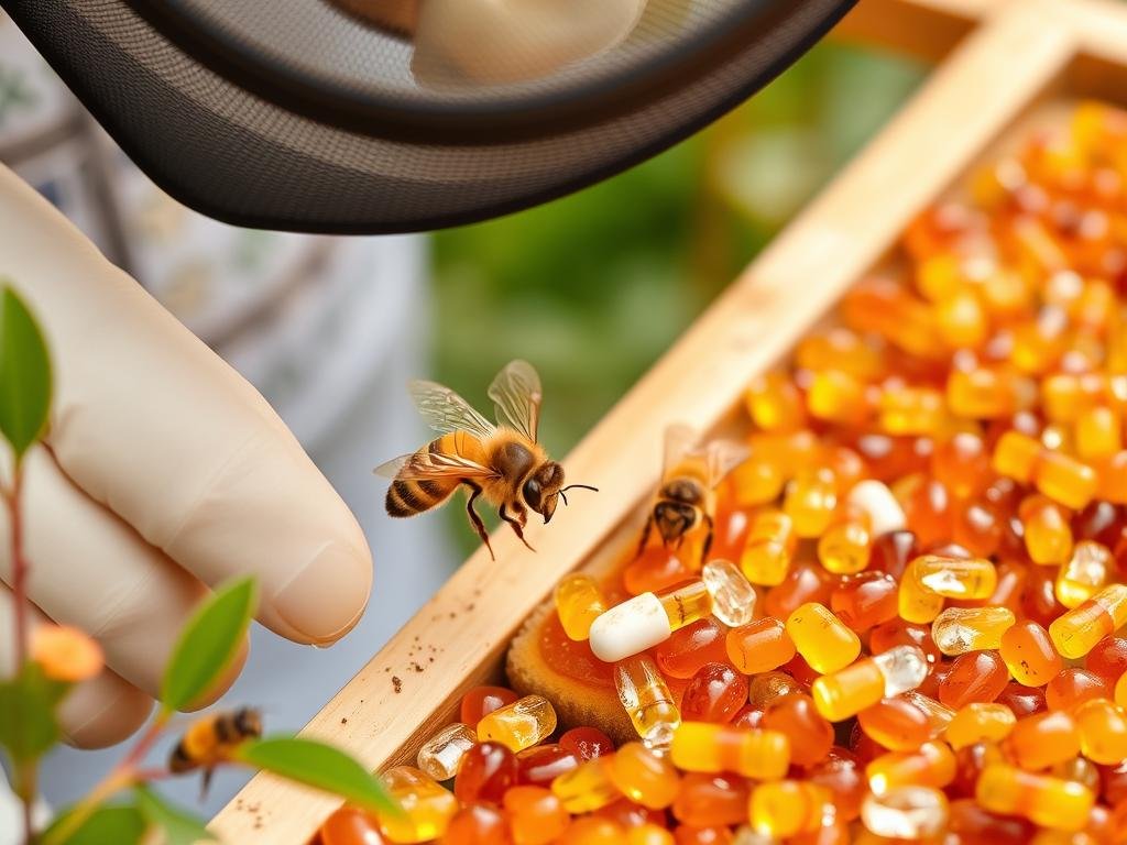 Immagine di candito professionale e integratori tecnologici per api