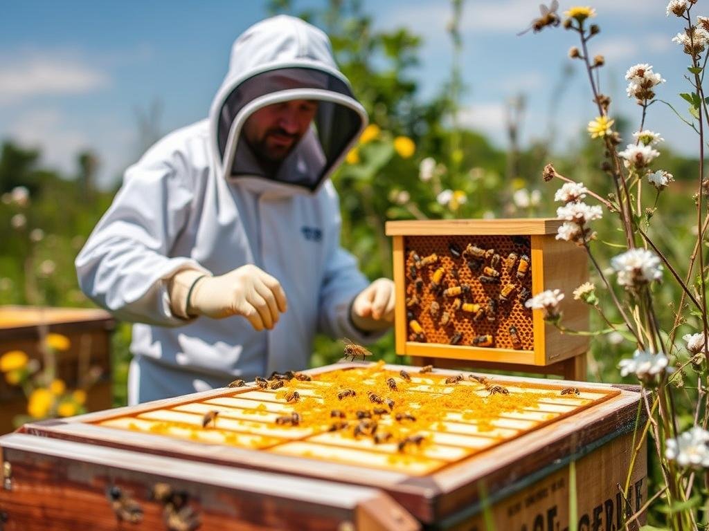 Immagine di prodotti di apicoltura di alta qualità disponibili presso Borvei