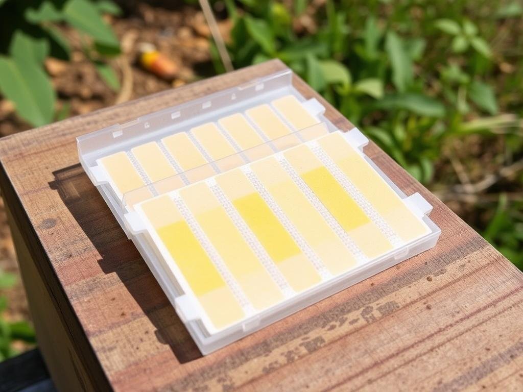 Immagine di strisce di acido formico per la disinfezione degli alveari Immagine di strisce di acido formico per la disinfezione degli alveari