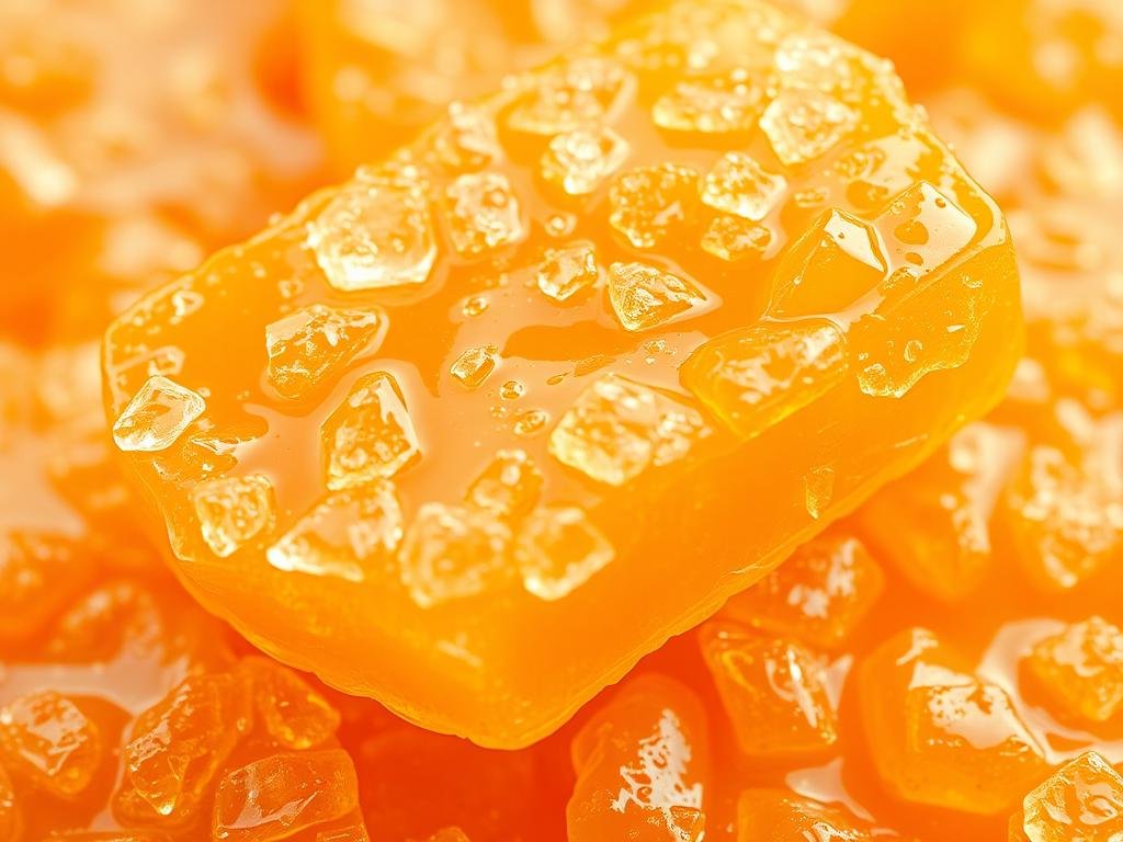 Immagine di un candito per api di alta qualità, senza cristallizzazioni zuccherine eccessive.