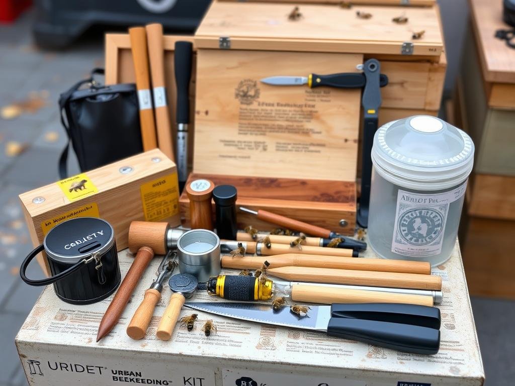 Immagine di un kit per apicoltura urbana