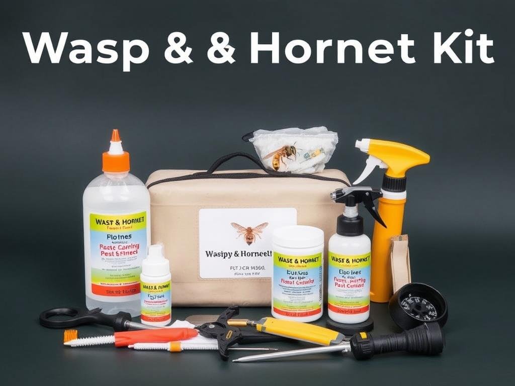 Immagine di un kit per l'eliminazione di vespe e calabroni