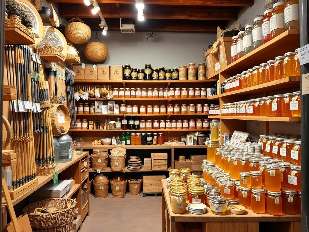 Immagine di un negozio di apicoltura a Bologna