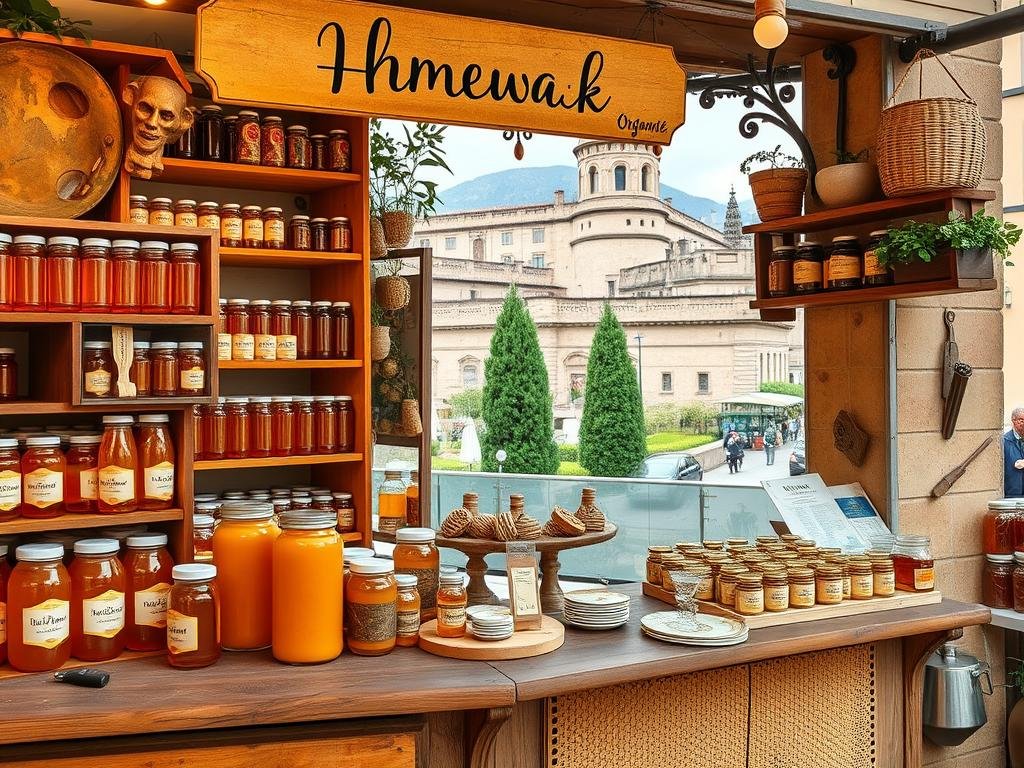 Immagine di un negozio di miele biologico a Bologna Immagine di un negozio di miele biologico a Bologna