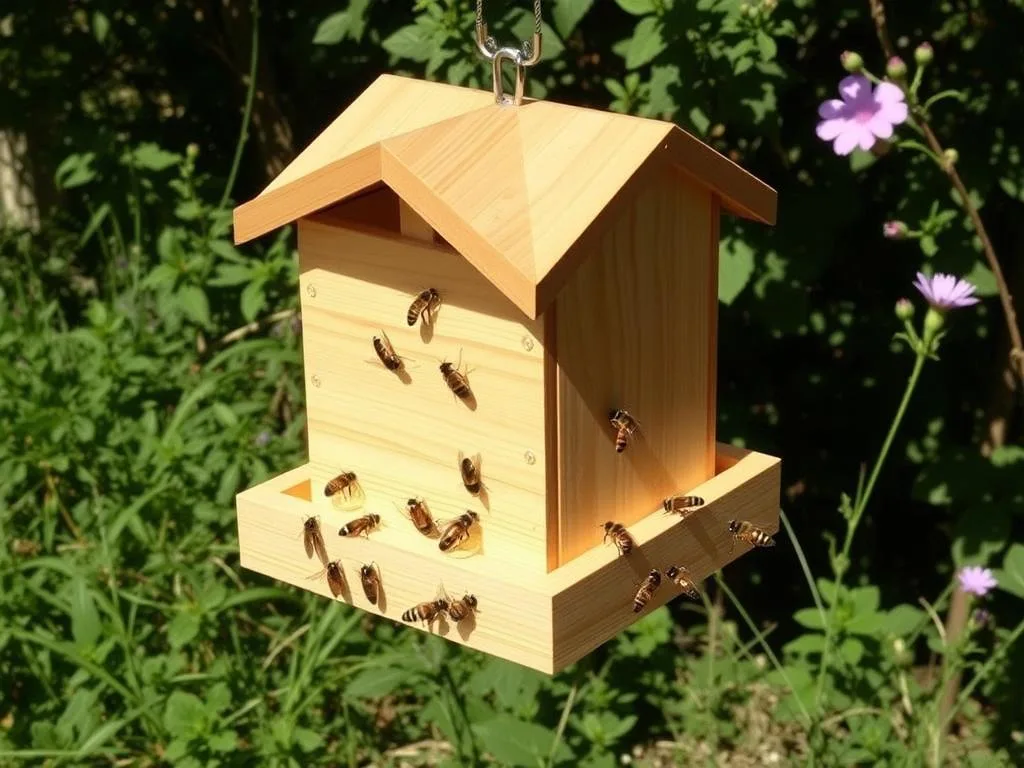 Immagine di un nutritore per api borvei