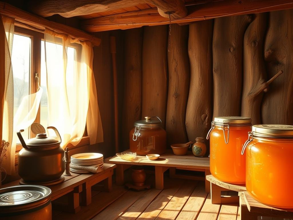 Immagine di una camera calda per miele cristallizzato