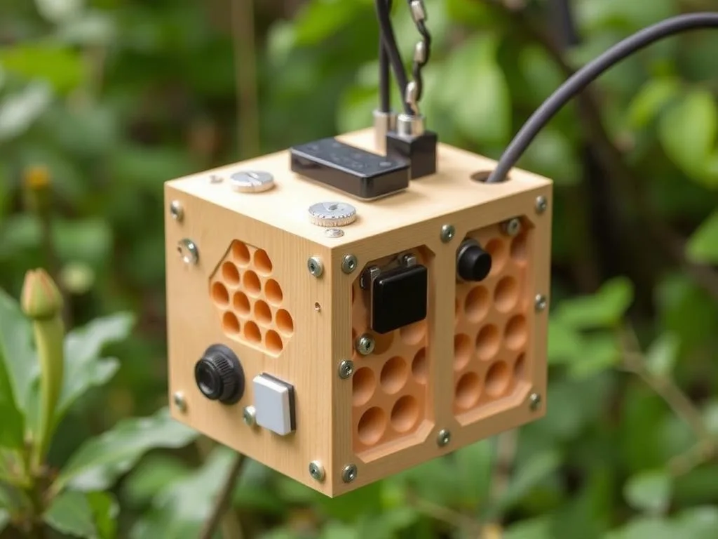 Immagine di un'arnia Modulare Smart con sensori integrati