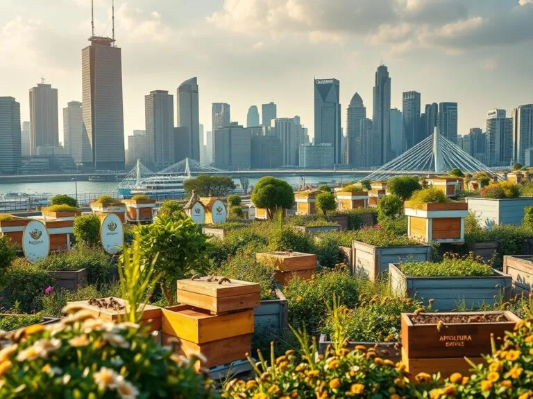 Quali Sono i Progetti di Apicoltura Urbana più Innovativi al Mondo?