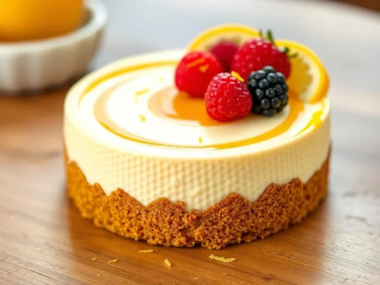 Cheesecake al miele senza cottura: fresca e irresistibile