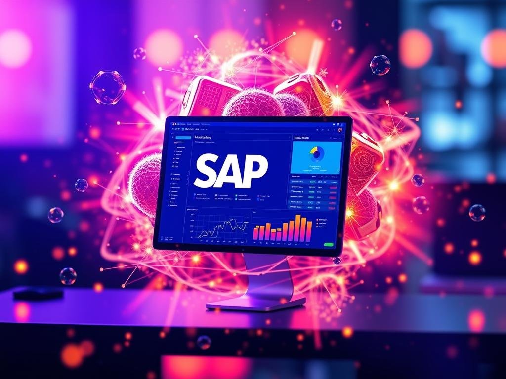Genera un'immagine che rappresenta SAP Analytics Cloud in azione