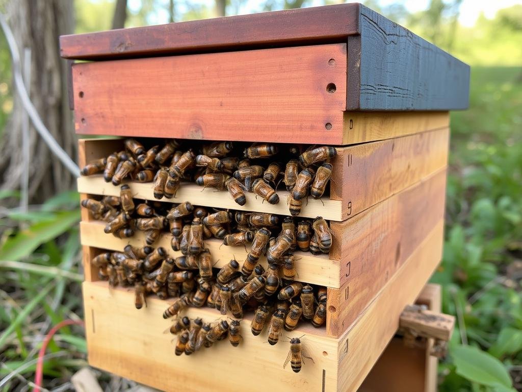 Genera un'immagine dell'arnia Dadant Blatt