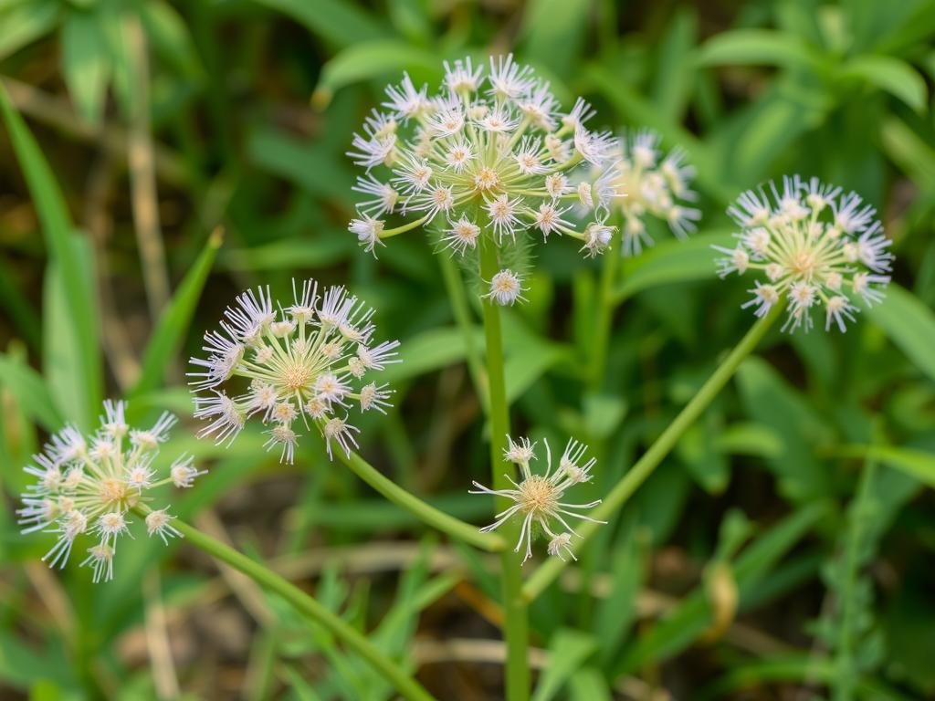 Genera un'immagine di finocchio selvatico in fiore