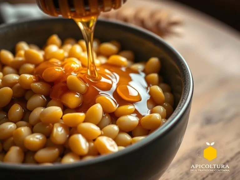 Grano cotto con miele: dolce della tradizione contadina