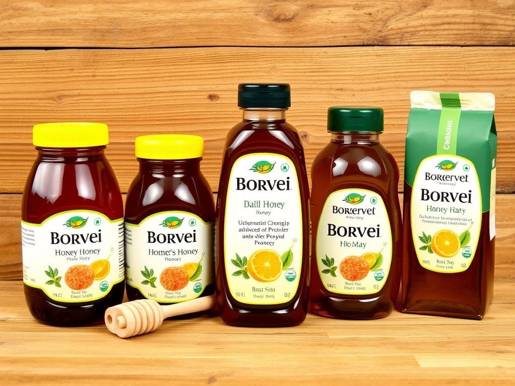 Immagine dei prodotti di miele Borvei