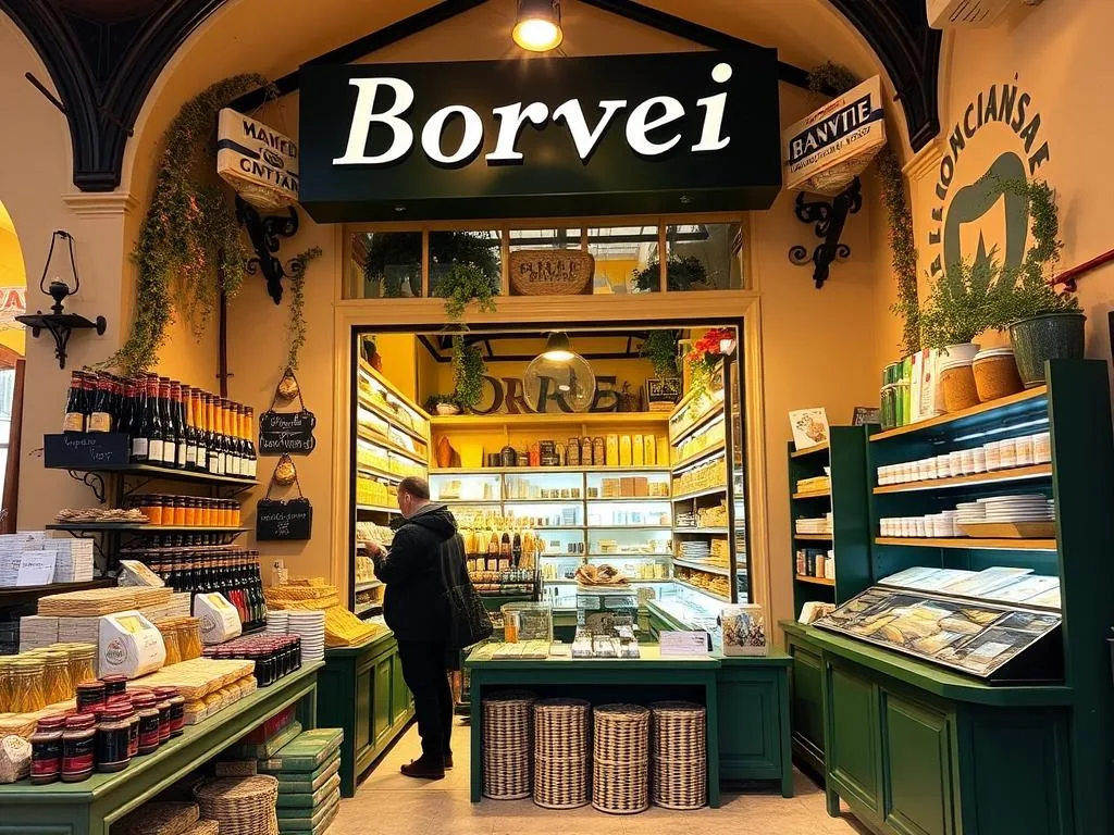 Immagine del negozio Borvei presso il Mercato delle Erbe a Bologna Immagine del negozio Borvei presso il Mercato delle Erbe a Bologna