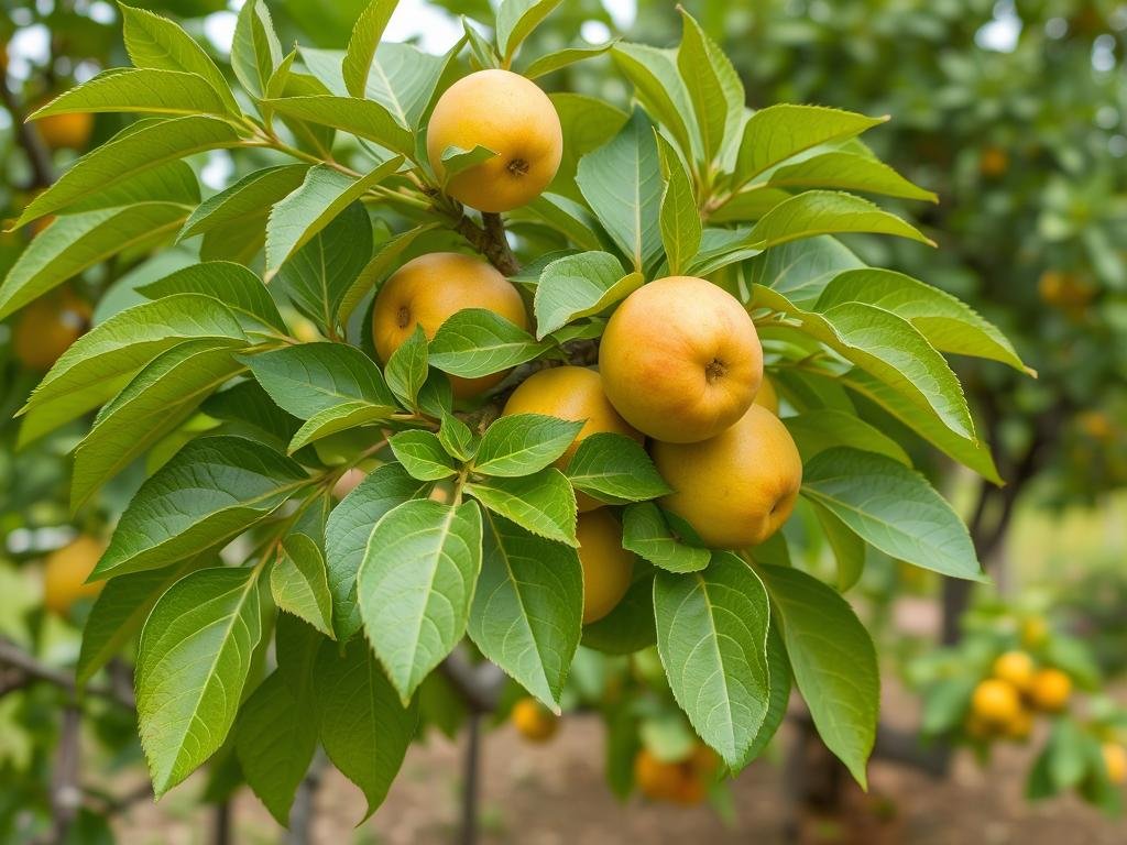 Immagine di un albero da frutto biologico in vendita