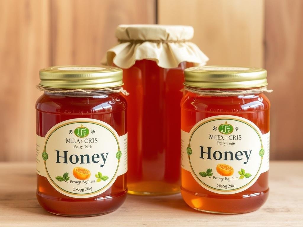 Immagine di un tris di mieli in vasetti da 250g