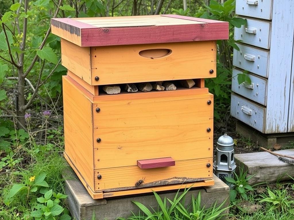 Immagine di un'arnia Top Bar