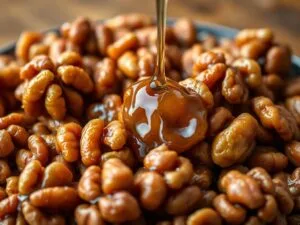 Noci caramellate al miele: snack croccante e salutare