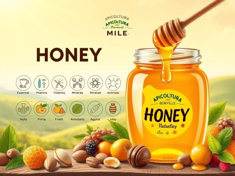 Quali Sono i Valori Nutrizionali del Miele? Vitamine, Minerali e Antiossidanti 8 Quali Sono i Valori Nutrizionali del Miele? Vitamine, Minerali e Antiossidanti