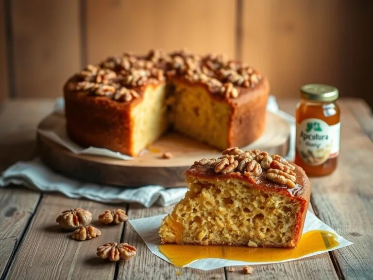 Torta al miele millefiori e noci: la ricetta perfetta della tradizione italiana