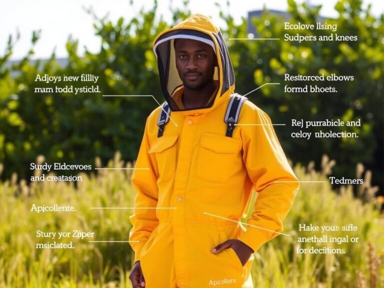 Tuta da apicoltore: quale scegliere per protezione, comfort e durata 8 Tuta da apicoltore: quale scegliere per protezione, comfort e durata
