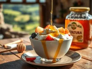 Yogurt greco, frutta e miele: la colazione proteica perfetta